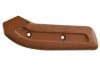 Seat Hinge Cover - Passenger Side Outer - GINGER - Used ~ 1970 Mercury Cougar / 1970 Ford Mustang D0ZB-6561694,C8ZB-6561692,C8ZB-6561693,D0ZB-6561695,1969,1970,1968,1968 cougar,1968 mustang,cougar,covers,c8w,c8z,c9z,c9w,d0z,d0w,ford,hinge,mercury,mercury cougar,seat,used,right,left,32558,ginger,inner,outer,passenger,driver