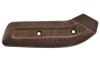 Seat Hinge Cover - Driver Side Outer - TOBACCO - Used ~ 1970 Mercury Cougar D0ZB-6561694,C8ZB-6561692,C8ZB-6561693,D0ZB-6561695,1969,1970,1968,1968 cougar,1968 mustang,cougar,covers,c8w,c8z,c9z,c9w,d0z,d0w,ford,hinge,mercury,mercury cougar,seat,used,right,left,32563,tobacco,inner,outer,passenger,driver
