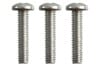 Screws - A/C Vent - XR7 - Set of 3 - Repro ~ 1967 - 1968 Mercury Cougar 32571,1967,1967 cougar,1968,1968 cougar,7,8-32.#8,C7W,C8W,a/c,ac,air,center,cluster,conditioning,cougar,dash,duct,mercury,mercury cougar,screw,screws,tube,vent,xr,xr-7,xr7