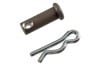 Clevis Pin and Hairpin Clip - Parking Brake - Repro ~ 1967 - 1968 Mercury Cougar / 1965 - 1968 Ford Mustang 1965,1965 mustang,1966,1966 mustang,1967,1967 cougar,1967 mustang,1968,1968 cougar,1968 mustang,32582,C5Z,C6Z,C7W,C7Z,C8W,C8Z,brake,cable,clevis,cotter,cougar,e-brake,emergency,ford,ford mustang,hair,hairpin,hand,mercury,mercury cougar,mustang,new,parking,pin,repro,reproduction,wheel