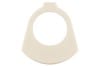 Filter Retainer - Midland Brake Booster - WHITE - PLASTIC - Repro ~ 1967-1968 Mercury Cougar / Ford Mustang 1967,1967 cougar,1967 mustang,1968,1968 cougar,1968 mustang,midland,booster,brake,c7w,c7z,c8w,c8z,cougar,ford,ford mustang,mercury,mercury cougar,mustang,new,plastic,repro,reproduction,spacer,cover,retainer,booster,filter,master,cylinder,plastic,holder,break,32601,white