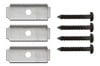 Mounting Kit - Console Shift Indicator Bezel - Automatic Transmission - Repro ~ 1967 - 1968 Mercury Cougar / 1967 - 1968 Ford Mustang 1967,1967 cougar,1967 mustang,1968,1968 cougar,1968 mustang,automatic,bezel,c7w,c7z,c8w,c8z,cougar,ford,ford mustang,hardware,indicator,kit,mercury,mercury cougar,mustang,shift,transmission,used,xr7,xr-7,console,32653,console,clip,bracket,mount,mounting,hardware,fastener,repro,reproduction,bracket,spacer,metal,clip,shift,shifter