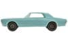 Mercury Cougar Dealer Promo Toy Car - RARE - Used ~ 1967 Mercury Cougar  33093,1967,1967 cougar,C7W,car,cougar,dealer,mail,mercury,mercury cougar,original,plastic,promo,rare,red,toy,toys,used