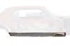 Rocker Rail - Passenger Side - Used ~ 1968 Mercury Cougar  34107,6510129,1968,1968 cougar,6510116,6510117,6510128,6510132,6510133,C8W,cougar,coupe,cut,hardtop,inner,mercury,mercury cougar,outer,panel,driver,passenger,rail,rocker,side,special,used