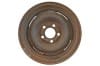 Stamped Steel Wheel - 14 X 5-1/2 - Large Center Hub - Stock - Used ~ 1967 - 1973 Mercury Cougar / 1967 - 1973 Ford Mustang 1007,1967,1967 cougar,1967 mustang,c7w,c7z,cougar,ford,ford mustang,inch,mercury,mercury cougar,mustang,stamped,steel,stock,used,wheel,34165,c8w,c8z,c9w,c9z,