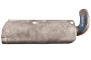 Heat Shield - Outer Shell - Exhaust Manifold - 351C - Grade A - Used ~ 1972 - 1973 Mercury Cougar / 1972 - 1973 Ford Mustang  1972,1972 cougar,1972 mustang,1973,1973 cougar,1973 mustang,351c,cougar,d2w,d2z,d3w,d3z,exhaust,ford,ford mustang,heat,manifold,mercury,mercury cougar,mustang,shield,used,heat,sheild,shield,riser,stove,pre,stove,L,L shaped,heater,s,thermal,hot,air,manifold,exhaust,header,cold,start,warm,25499