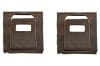 Clip - Bezel - Master Power Window Switch - PAIR - NOS ~ 1970 - 1972 Mercury Cougar / 1970 - 1972 Ford Mustang spring,steel,chrome,bezel,retaining,clip,door,panel,snap,fastener,power,window,driver,door,panel,side,master,switch,retainer,C9AB-14A432-C,1970,1970 cougar,D0W,cougar,mercury,mercury cougar,D0AZ-14570-A,1971,1971 cougar,1971 mustang,1972,1972 cougar,1972 mustang,bezel,clip,cougar,d1w,d1z,d2w,d2z,each,ford,ford mustang,master,mercury,mercury cougar,mustang,power,switch,window,34321,new,old,stock,nos,original,master