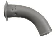 Filler Neck - Fuel Tank - w/ Spring Loaded Door - Repro ~ 1967 - 1968 Mercury Cougar  1967,1967 cougar,1968,1968 cougar,c7w,c8w,cougar,filler,fuel,mercury,mercury cougar,neck,tank,repro,reproduction,34325,with,spring,loded,door,insert,unleaded,trap