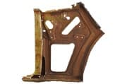 Interior Quarter Panel - Passenger Side - Used ~ 1969 - 1970 Mercury Cougar 34330-clone1 c9w,d0w,cougar,1969,1970,interior,panel,cut,driver,passenger,quarter,regulator,side,used,C9WY-6527870-A,34329