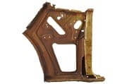 Interior Quarter Panel - Driver Side - Used ~ 1969 - 1970 Mercury Cougar  c9w,d0w,cougar,1969,1970,interior,panel,cut,driver,passenger,quarter,regulator,side,used,C9WY-6527871-A,34330