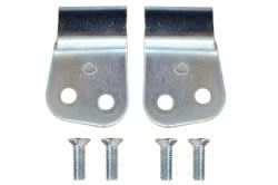 Seat Back Release Catch - PAIR - Repro ~ 1968 - 1970 Mercury Cougar / 1968 - 1970 Ford Mustang   catch,striker,1968,1968 cougar,1968 mustang,1969,1969 cougar,1969 mustang,1970,1970 cougar,1970 mustang,C8W,C8Z,C9W,C9Z,D0W,D0Z,back,block,bumper,catch,cougar,ford,ford mustang,latch,mercury,mercury cougar,mustang,release,seat,stop,stopper,passenger,side,left,passenger,passengers,side,34332,repro,pair,right,left,passenger,passengers,passenger