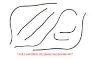 Vapor Separator Hose - EACH - Used ~ 1970 Mercury Cougar  34377,1970,1970 cougar,D0W,california,cougar,each,emisions,emisssions,hose,k,m,mercury,mercury cougar,oo,plastico,separator,tube,used,vapor