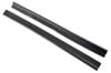 Moulding / Trim - Rear Interior Panel - Vertical Trim - Black - PAIR - Repro ~ 1971 - 1973 Mercury Cougar windlace,driver,filler panel,grade,interior,moulding,panel,rear,side,trim,vertical,trim,moulding,interior,wind,lace,driver,drivers,drivers,left,passenger,passengers,passengers,vertical,interior,quarter,1971,1971 cougar,1972,1972 cougar,1973,1973 cougar,D1W,D2W,D3W,cougar,mercury,mercury cougar,34395,repro,reproduction,black