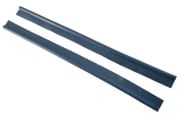 Moulding / Trim - Rear Interior Panel - Vertical Trim - Blue - PAIR - Repro ~ 1971 - 1973 Mercury Cougar  windlace,driver,filler panel,grade,interior,moulding,panel,rear,side,trim,vertical,trim,moulding,interior,wind,lace,driver,drivers,driver