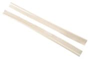 Moulding / Trim - Rear Interior Panel - Vertical Trim - White - Repro ~ 1971 - 1973 Mercury Cougar  windlace,driver,filler panel,grade,interior,moulding,panel,rear,side,trim,vertical,trim,moulding,interior,wind,lace,driver,drivers,driver