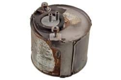 Dual Port Tilt Away Vacuum Storage Reservoir - Used ~ 1967 - 1968 Mercury Cougar / 1967 - 1968 Ford Mustang 13989-clone1 tilt can,reservoir,1967,1967 cougar,1967 mustang,1968,1968 cougar,1968 mustang,away,c7w,c7z,c8w,c8z,cougar,dual,ford,ford mustang,mercury,mercury cougar,mustang,new,port,repro,reproduction,reservoir,storage,tank,tilt,vacuum,can,canister,34455,used