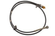 Speedometer Cable - C-4 - Grade A - Used ~ 1968 Mercury Cougar / 1968 Ford Mustang  C8ZF-17260-D,C8ZD-17260-D,1968,1968 cougar,1968 mustang,C8W,C8Z,assembly line,c-4,c4,cable,cougar,factory,ford,ford mustang,mercury,mercury cougar,mustang,oem,speedometer,transmission,used,34456,grade,a,grade a