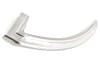 Vinyl Top Moulding - Small Rear - Passenger Side - Restored ~ 1971 - 1973 Mercury Cougar 34459,1971,1971 cougar,1972,1972 cougar,1973,1973 cougar,D1W,D2W,D3W,aluminum,body,corner,cougar,d1wb-65550416-ae,d1wy-65423a18-a,exterior,mercury,mercury cougar,molding,moulding,passenger,rear,roof,side,small,top,trim,vinyl,restored,rechromed,34459