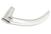 Vinyl Top Moulding - Small Rear - Passenger Side - Restored ~ 1971 - 1973 Mercury Cougar  34459,1971,1971 cougar,1972,1972 cougar,1973,1973 cougar,D1W,D2W,D3W,aluminum,body,corner,cougar,d1wb-65550416-ae,d1wy-65423a18-a,exterior,mercury,mercury cougar,molding,moulding,passenger,rear,roof,side,small,top,trim,vinyl,restored,rechromed,34459