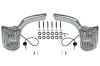 Backup / Reverse Light - Bezels w/ lenses - Pair - Repro ~ 1969 - 1970 Mercury Cougar 1969,1969 cougar,1970,1970 cougar,back,backup,bezel,c9w,chrome,cougar,d0w,kit,lens,light,mercury,mercury cougar,new,repro,reproduction,reverse,lights,back-up,housing,driver,drivers,driver's,passenger,passengers,passenger's,side,lamp,34493,with.lenses
