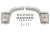 Backup / Reverse Light - Bezels w/ lenses - Pair - Repro ~ 1969 - 1970 Mercury Cougar 1969,1969 cougar,1970,1970 cougar,back,backup,bezel,c9w,chrome,cougar,d0w,kit,lens,light,mercury,mercury cougar,new,repro,reproduction,reverse,lights,back-up,housing,driver,drivers,driver's,passenger,passengers,passenger's,side,lamp,34493,with.lenses