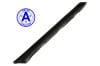 Moulding / Pad - Pillar Post - Passenger Side - Grade A - Used ~ 1968 Mercury Cougar