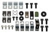 Fastener Kit - Brake / Fuel Line - Repro ~ 1968 Mercury Cougar / 1968 Ford Mustang V8 Only 1968,1968 cougar,1968 mustang,brake,c8w,c8z,cougar,cylinder,fastener,ford,ford mustang,fuel,kit,line,mercury,mercury cougar,mounting,mustang,new,only,repro,reproduction,brake,line,rubber,grommet,line,kit,clip,fastener,installation,hardware,AMK,break,41051