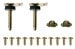 Fastener Kit - Rear Valance - Repro ~ 1969 - 1970 Mercury Cougar / 1969 - 1970 Ford Mustang 1001089,f2d45 1969,1969 cougar,1969 mustang,1970,1970 cougar,1970 mustang,c9w,c9z,cougar,d0w,d0z,ford,ford mustang,kit,mercury,mercury cougar,mounting,mustang,new,rear,repro,reproduction,valance,hardware,screw,screws,41089