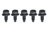 Bolts - Latch / Striker - Deck / Trunk Lid - Set of 5 - Repro ~ 1967 - 1973 Mercury Cougar / 1967 - 1973 Ford Mustang f-227,1967,1967 cougar,1967 mustang,1968,1968 cougar,1968 mustang,1969,1970,1971,1972,1973,bolts,c7w,c7z,c8w,c8z,cougar,deck,ford,ford mustang,latch,lid,mercury,mercury cougar,mustang,new,repro,reproduction,set,striker,trunk,41304