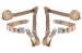 Seat Belts - PARCHMENT / TAUPE - Three Point - Assembly - Pair - Repro ~ 1967 - 1973 Mercury Cougar / 1967 - 1973 Ford Mustang 1001470,f4i6,sb-3p-pr 1967,1967 cougar,1967 mustang,1968,1968 cougar,1968 mustang,1969,1969 cougar,1969 mustang,1970,1970 cougar,1970 mustang,1971,1971 cougar,1971 mustang,1972,1972 cougar,1972 mustang,1973,1973 cougar,1973 mustang,C7W,C7Z,C8W,C8Z,C9W,C9Z,D0W,D0Z,D1W,D1Z,D2W,D2Z,D3W,D3Z,cougar,ford,ford mustang,mercury,mercury cougar,mustang,new,pair,parchment,point,repro,reproduction,seat,three,driver,drivers,driver