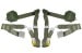 Seat Belts - GREEN - Three Point - Assembly - Pair - Repro ~ 1967 - 1973 Mercury Cougar / 1967 - 1973 Ford Mustang 1001473,f4i9,sb-3p-gn 1967,1967 cougar,1967 mustang,1968,1968 cougar,1968 mustang,1969,1969 cougar,1969 mustang,1970,1970 cougar,1970 mustang,1971,1971 cougar,1971 mustang,1972,1972 cougar,1972 mustang,1973,1973 cougar,1973 mustang,C7W,C7Z,C8W,C8Z,C9W,C9Z,D0W,D0Z,D1W,D1Z,D2W,D2Z,D3W,D3Z,cougar,ford,ford mustang,mercury,mercury cougar,mustang,ford,ford mustang,green,new,point,repro,reproduction,seat,three,driver,drivers,driver