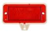 Lens and Housing - Side Marker / Rear Reflector - Passenegr Side - Repro ~ 1971 - 1973 Mercury Cougar / 1971 - 1973 Ford Mustang 1971,1971 cougar,1971 mustang,1972,1972 cougar,1972 mustang,1973,1973 cougar,1973 mustang,cougar,d1w,d1z,d2w,d2z,d3w,d3z,ford,ford mustang,housing,lamp,lens,marker,mercury,mercury cougar,mustang,new,passenegr,passenger,rear,reflector,repro,reproduction,side,41709