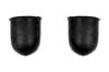 Side Marker / Rear Reflector - Inner Caps - PAIR - Repro ~ 1968 Mercury Cougar / 1968 Ford Cyclone / 1968 Mercury Montego 1968,1968 cougar,c8w,caps,cougar,cyclone,ford,inner,marker,mercury,mercury cougar,montego,mustang,new,rear,reflector,repro,reproduction,side,rubber,stop,stops,tips,protect,protector,protecter,plug,stud,driver,drivers,drivers,passenger,passengers,passengers,side,41731