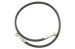 A/C Hose - Suction Hose - Evaporator to Compressor - Repro ~ 1967 - 1968 Mercury Cougar - 1967 - 1968 Ford Mustang 1001924,67cncrsa-csuchose,e2g1 1967,1967 cougar,1967 mustang,1968,1968 cougar,1968 mustang,c7w,c7z,c8w,c8z,concours,cougar,ford,ford mustang,hose,mercury,mercury cougar,mustang,new,repro,reproduction,suction,Air Conditioning,line,41924,ac