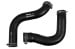 Radiator Hose Kit - BOSS 302 - 351W - With FoMoCo Logo - With Clamps - Repro ~ 1970 Mercury Cougar - 1970 Ford Mustang 1001963,70cncrs302-351,e3b8 302,1970,1970 cougar,1970 mustang,351w,boss,clamps,concours,correct,cougar,d0w,d0z,ford,ford mustang,hose,kit,mercury,mercury cougar,mustang,new,radiator,repro,reproduction,set,41963