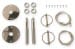 Hood Pin Kit - Shelby Style - Repro ~ 1967 - 1973 Mercury Cougar / 1964 - 1973 Ford Mustang 1002020,e3h1 1967,1967 cougar,1968,1968 cougar,1969,1969 cougar,1970,1970 cougar,1971,1971 cougar,1972,1972 cougar,1973,1973 cougar,c7w,c8w,c9w,cougar,d0w,d1w,d2w,d3w,hood,kit,mercury,mercury cougar,new,pin,repro,reproduction,shelby,style,42020