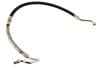 Power Steering Pressure Hose - Small Block 1/4" Control Valve Fitting - ECONOMY - Repro ~ 1968 Mercury Cougar / 1968 Ford Mustang block,control,economy,fitting,hose,inch,new,power,pressure,repro,reproduction,small,steering,valve,42022,1968,1968 cougar,1968 mustang,C8W,C8Z,cougar,ford,ford mustang,mercury,mercury cougar,mustang