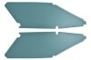 Sail Panels - Interior - MEDIUM BLUE - Economy - Repro ~ 1969 - 1970 Mercury Cougar 1969,1969 cougar,1970,1970 cougar,blue,c9w,cougar,d0w,head,headliner,interior,liner,mercury,mercury cougar,new,panels,repro,reproduction,sail,economy,42094,fabric,interior,roof,liner,xr7