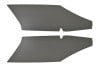 Sail Panels - Interior - GREY - Economy - Repro ~ 1969 - 1970 Mercury Cougar 1969,1969 cougar,1970,1970 cougar,c9w,cougar,d0w,gray,grey,head,headliner,interior,liner,mercury,mercury cougar,new,panels,repro,reproduction,sail,economy,42097,fabric,interior,roof,liner,xr7