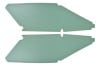 Interior Sail Panels - MEDIUM GREEN - Economy - Repro ~ 1969 - 1970 Mercury Cougar 1969,1969 cougar,1970,1970 cougar,c9w,cougar,d0w,green,head,headliner,interior,liner,med,medium,mercury,mercury cougar,new,panels,repro,reproduction,sail,economy,42100,fabric,interior,roof,liner,xr7