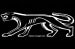Decal - Walking Cat - Tailgate Sized 43 X 16" - WHITE - New ~ 1967 - 1973 Mercury Cougar 1002168,1000621-wh,1000623 1967,1967 cougar,1968,1968 cougar,1969,1969 cougar,1970,1970 cougar,1971,1971 cougar,1972,1972 cougar,1973,1973 cougar,c7w,c8w,c9w,cat,cougar,d0w,d1w,d2w,d3w,decal,gate,mercury,mercury cougar,new,sized,tail,walking,white,tailgate,42168