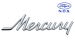 Emblem - Fender Extension - MERCURY Script - NOS ~ 1967 - 1968 Mercury Cougar 1002356 1967,1967 cougar,1968,1968 cougar,c7w,c8w,cougar,emblem,extension,fender,front,mercury,mercury cougar,new,new old stock,nos,old,script,stock,42356