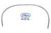 Moulding / Trim - Wheel Lip - Driver Side - Front - NOS ~ 1971 - 1973 Mercury Cougar 1971,1971 cougar,1972,1972 cougar,1973,1973 cougar,cougar,d1w,d2w,d3w,driver,front,lip,mercury,mercury cougar,moulding,new,new old stock,nos,old,side,stock,trim,wheel,molding,driver,drivers,drivers,42385,left