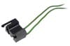 Wiring Pigtail - Under Dash Harness to Brake Pedal Switch - Used ~ 1967 Mercury Cougar 1967,1967 cougar,brake,c7w,cougar,dash,harness,loom,main,mercury,mercury cougar,pedal,pigtail,plug,repair,switch,under,used,wiring,break,15613