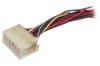 Wiring Pigtail - Under Dash Harness to the Instrument Panel - Used ~ 1967 Mercury Cougar XR7 1967,1967 cougar,c7w,cougar,dash,harness,instrument,loom,main,mercury,mercury cougar,panel,pigtail,plug,repair,under,used,wiring,xr7,15620