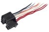 Wiring Pigtail - Under Dash Harness to the Windshield Wiper Switch - Used ~ 1967 - 1968 Mercury Cougar 1967,1967 cougar,1968,1968 cougar,c7w,c8w,cougar,dash,harness,loom,main,mercury,mercury cougar,pigtail,plug,repair,switch,under,used,windshield,wiper,wiring,15637