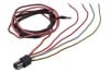 Wiring Pigtail - Under Dash Harness from Tach to Turn Signal / Ignition / & Back-up Lamp Switches - XR7 - Used ~ 1967 - 1968 Mercury Cougar XR7 1967,1967 cougar,1968,1968 cougar,back-up,c7w,c8w,cougar,dash,door,driver,harness,ignition switch,ingition,lamp,mercury,mercury cougar,pigtail,pillar,pink,plug,resistance,side,signal,switch,tach,tachometer,turn,under,used,wire,xr7,15641,turn lamp