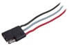 Wiring Pigtail - Under Dash Harness to Blower Motor Fan Switch - Used ~ 1967 - 1968 Mercury Cougar 1967,1967 cougar,1968,1968 cougar,blower,c7w,c8w,cougar,dash,fan,grade,harness,loom,main,mercury,mercury cougar,motor,pigtail,plug,repair,standard,switch,under,used,wiring,xr7,15662