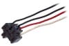 Wiring Pigtail - Under Dash Harness to Wiper Coordination Switch - Used ~ 1967 - 1968 Mercury Cougar 1967,1967 cougar,1968,1968 cougar,c7w,c8w,coordination,cougar,dash,foot,harness,loom,main,mercury,mercury cougar,pigtail,plug,pump,repair,standard,switch,under,used,washer,wiper,wiring,xr7,15667