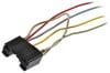 Wiring Pigtail - Under Dash Harness to Low Fuel Relay - Used ~ 1969 - 1970 Mercury Cougar XR7 1969,1969 cougar,1970,1970 cougar,c9w,cougar,d0w,dash,fuel,harness,loom,low,main,mercury,mercury cougar,pigtail,plug,relay,repair,under,used,wiring,xr7,15743